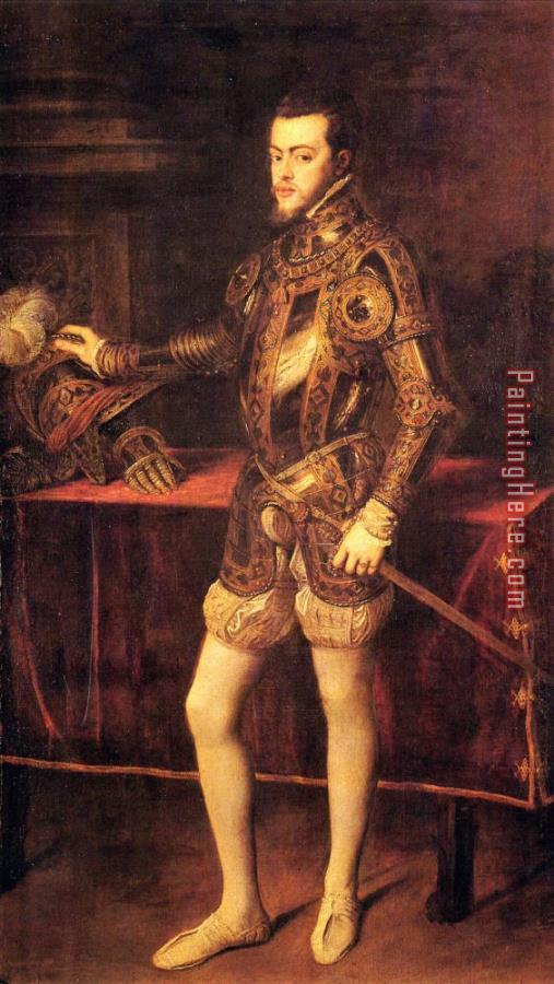 Titian Philipp Ii, As Prince